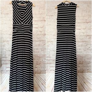 Vince Camuto striped maxi dress